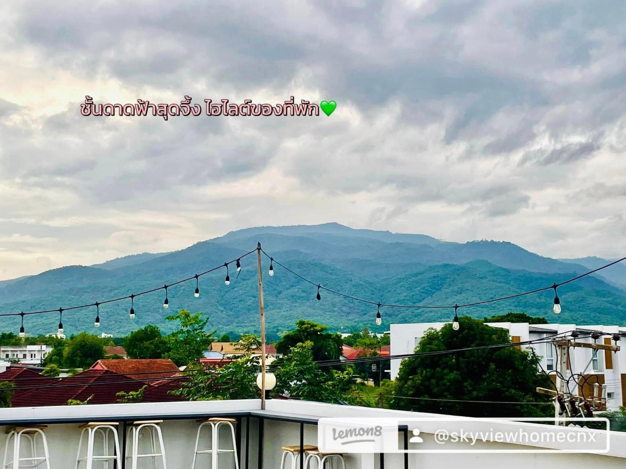 Sky View Home And Hostel Chiangmai Chiang Mai Ngoại thất bức ảnh