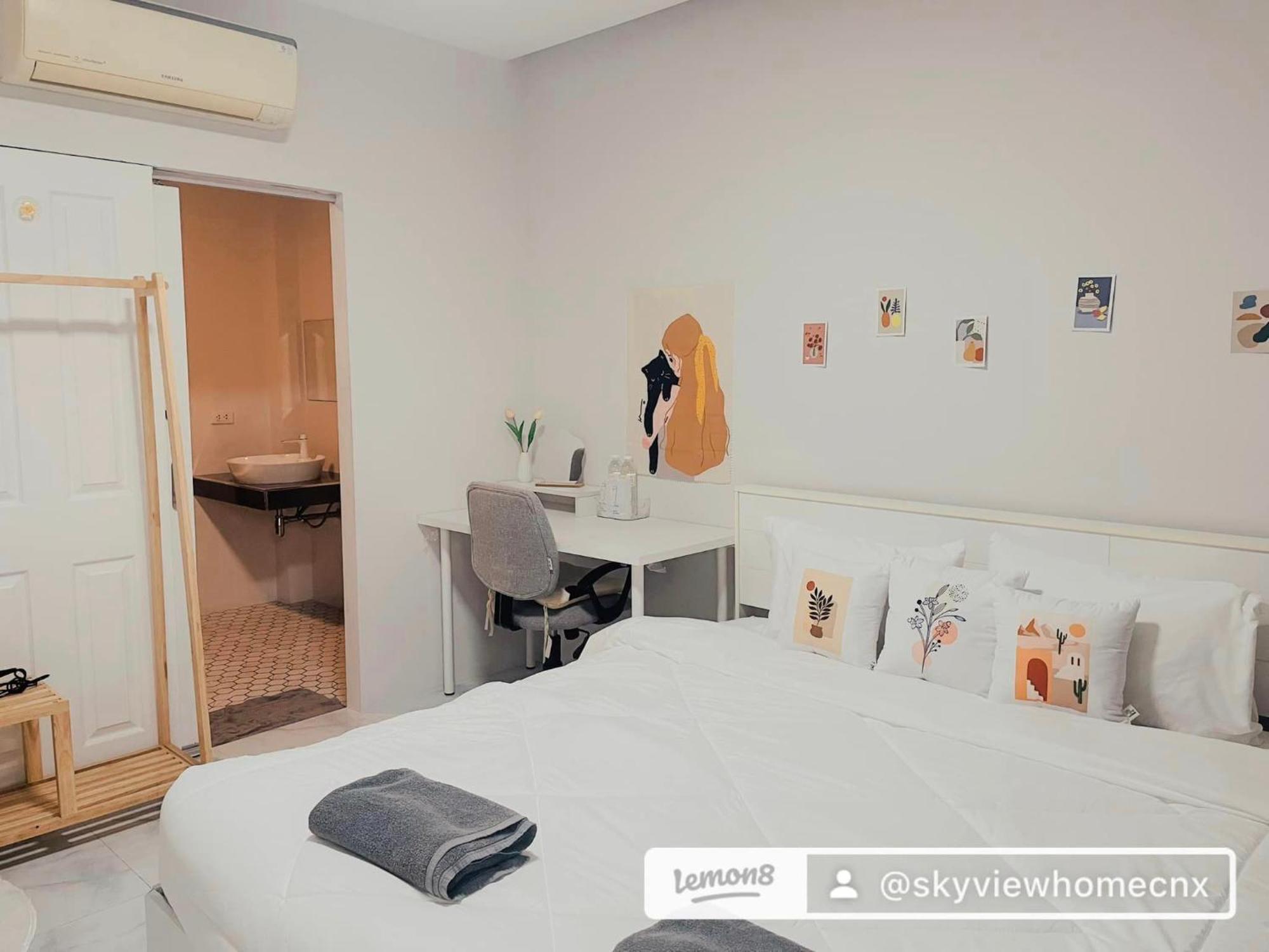 Sky View Home And Hostel Chiangmai Chiang Mai Ngoại thất bức ảnh