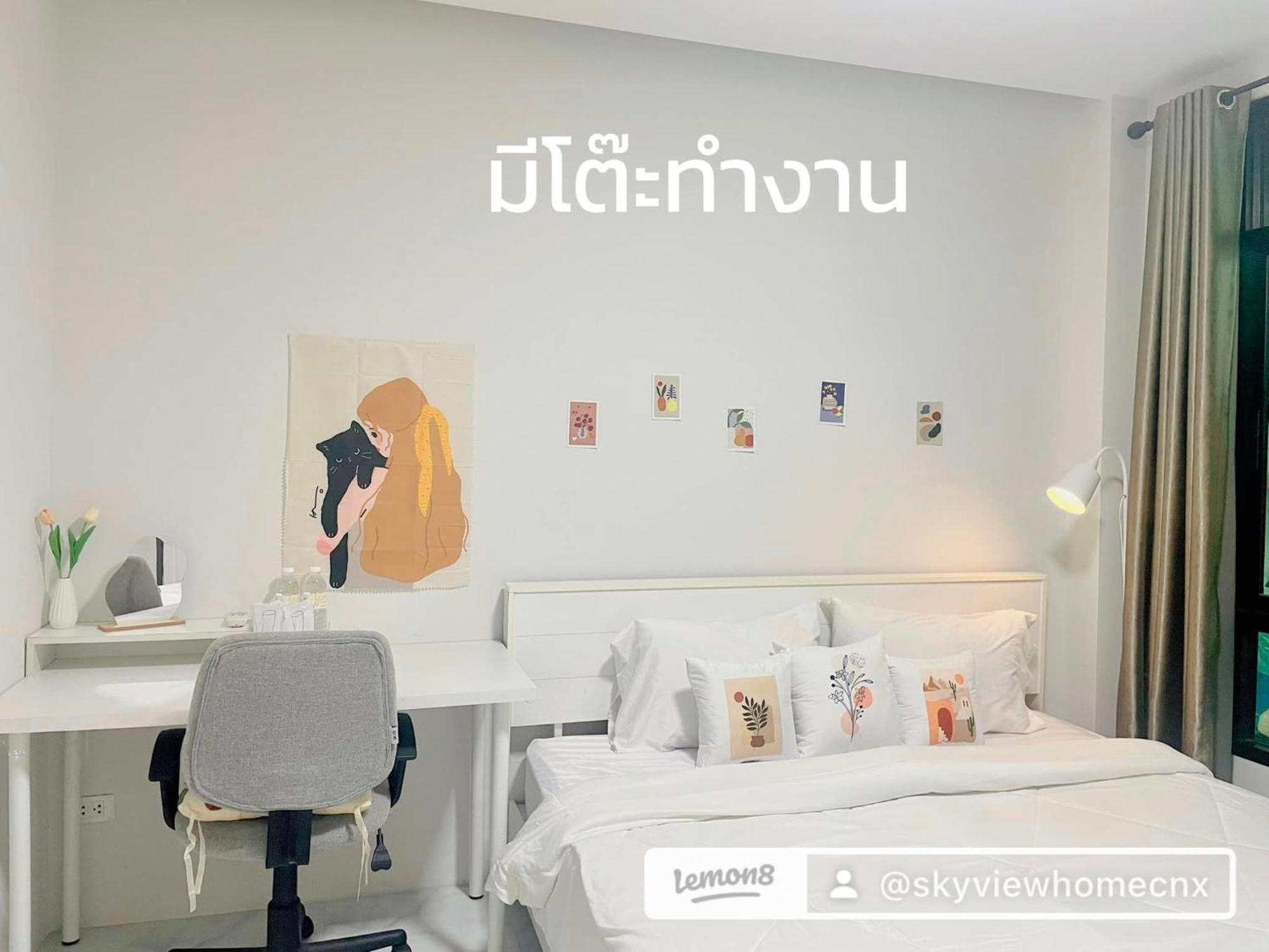 Sky View Home And Hostel Chiangmai Chiang Mai Ngoại thất bức ảnh